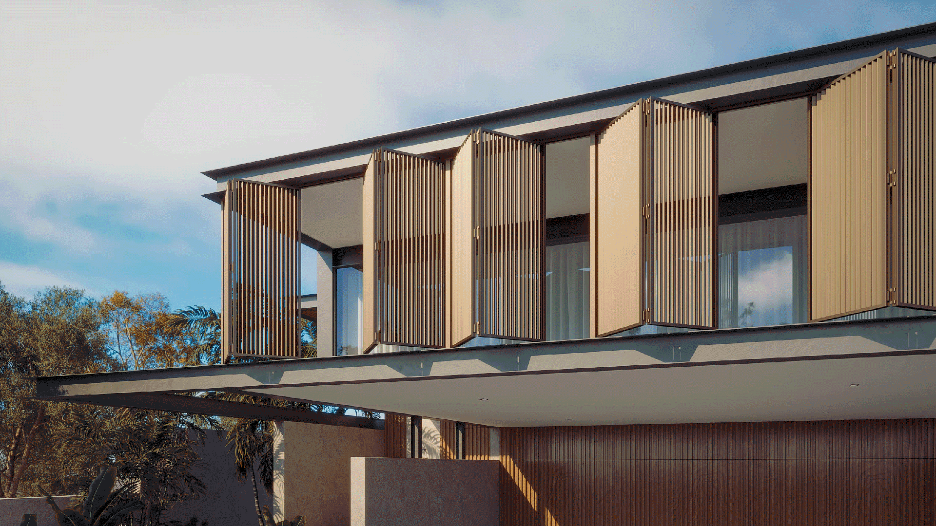 Bi-Folding Shading System