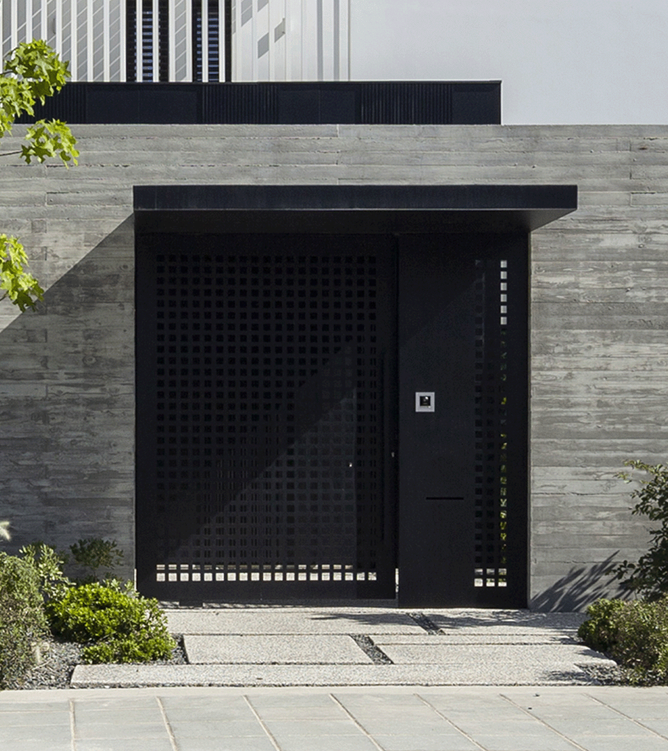 Fences with Perforated Panels