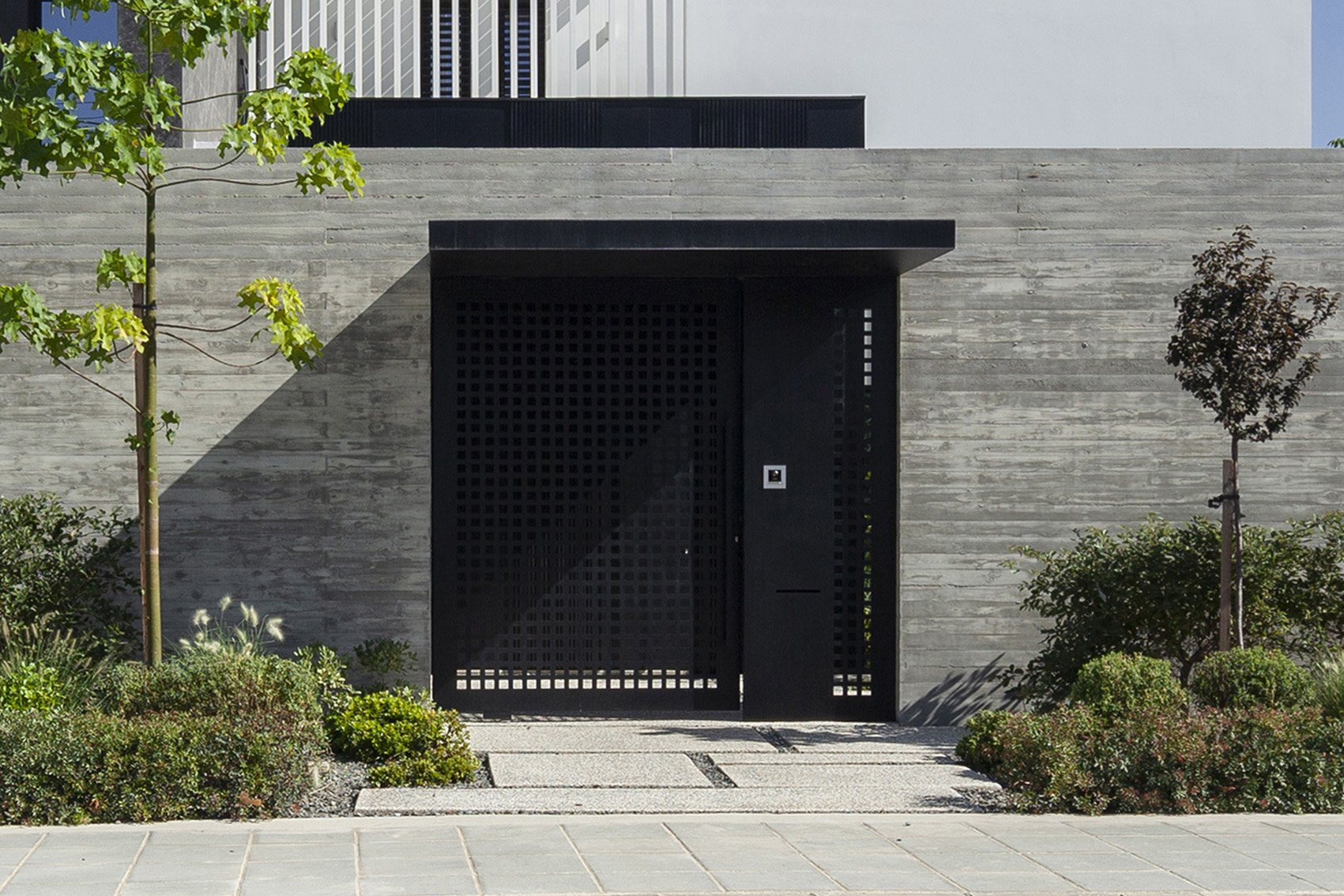 Fences with Perforated Panels