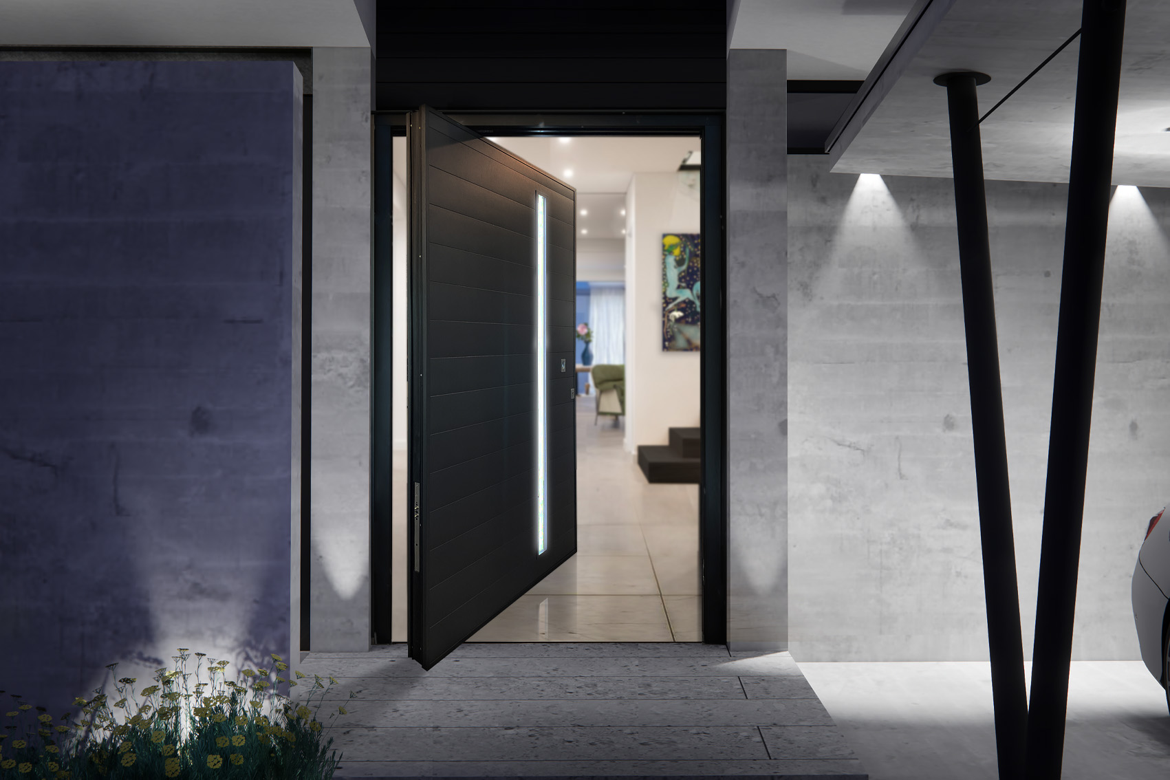 MU2075 Pivot Door & Aller Retour 