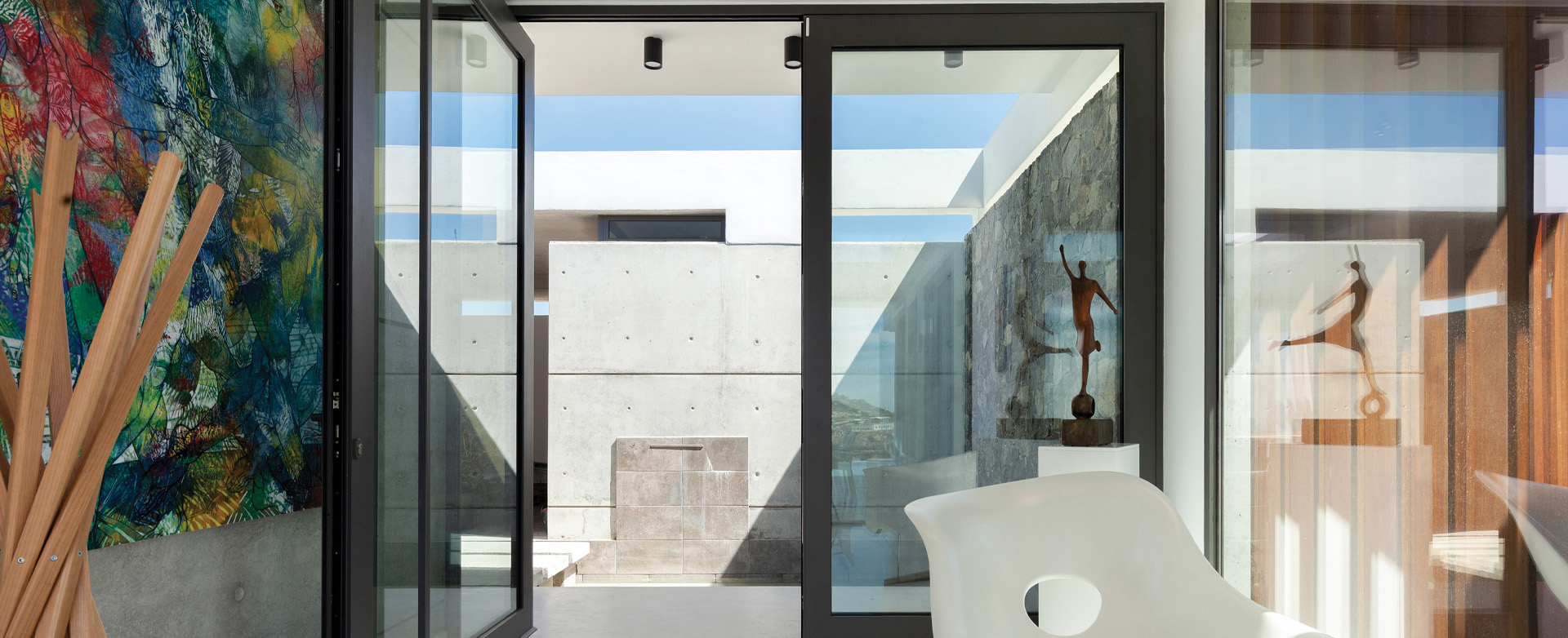 MU2075 Pivot Door & Aller Retour
