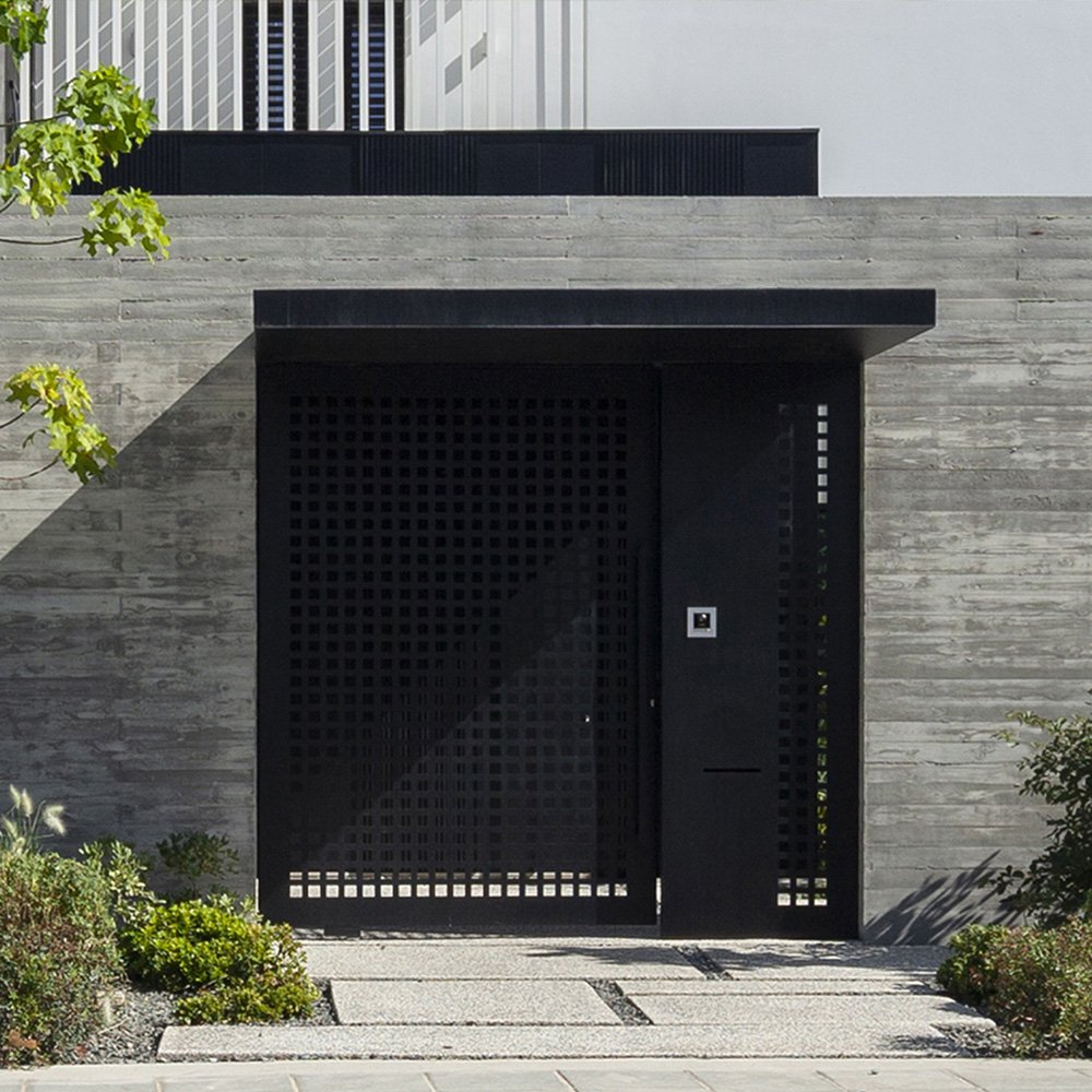 Fences with Perforated Panels