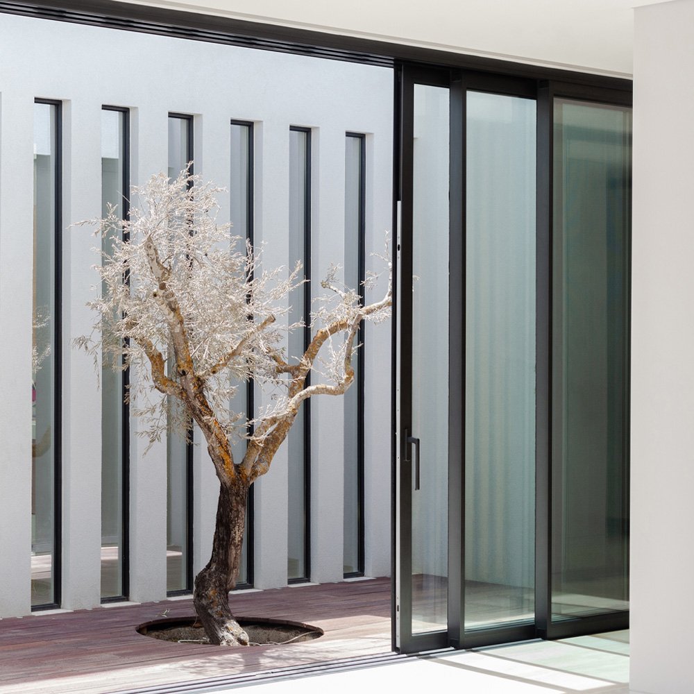 MU144 Lift & Slide aluminium system